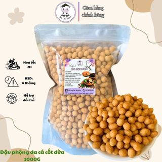 1kg đậu phộng da cá cốt dừa_ bò đội nón shop