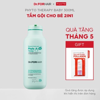 Sữa tắm gội dịu nhẹ toàn thân cho bé 2in1 chiết xuất thực vật  Phyto Therapy Shampoo and Body Wash.