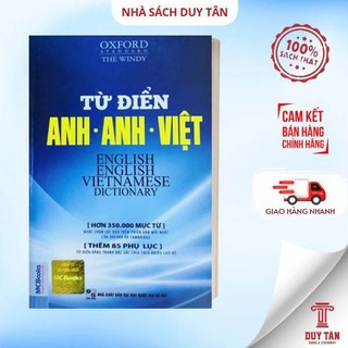 Sách - từ điển anh - anh - việt