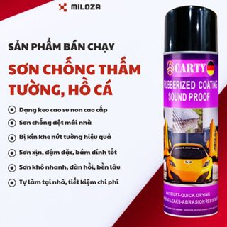 Bình Xịt Chống Thấm - Sơn Chống Thấm Hồ Cá - Chống Ngấm Nước Tường, Dột Mái Nhà CARTY 700ML