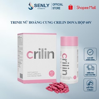 Viên uống Trinh Nữ Hoàng Cung Crilin Women Heatlh giảm u xơ tử cung điều hoà kinh nguyệt cân bằng nội tiết tố hộp 60v
