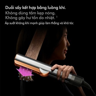 Máy sấy duỗi tóc Dyson Airstrait ™ HT01 (Xám Vàng Đồng)