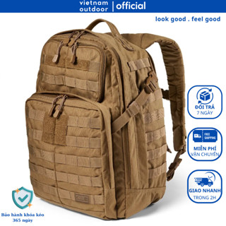 Balo Chiến Thuật Du Lịch 5.11 TACTICAL RUSH 24 2.0 Chống Nước Đứng Form Quân Đội Dày Dặn Chắc Chắn