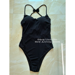 S162 (Ảnh Thật Ở Cuối) Bikini 1 Mảnh Nơ Đan Lưng