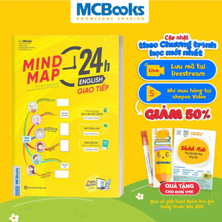 Sách Mind Map 24h English Giao Tiếp