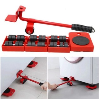 Bộ Dụng Cụ Toolland Qt108 Hỗ Trợ Nâng Và Di Chuyển Đồ Nặng Thông Minh Tải Trọng 600kg, bộ 32 bánh xe