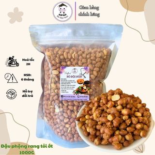 1KG ĐẬU PHỘNG TỎI ỚT | Bò Đội Nón Shop
