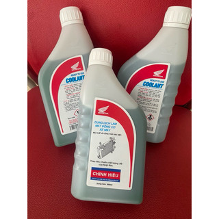 Chai nước làm mát 0.5L Dung dịch làm mát động cơ xe máy chính hiệu Honda