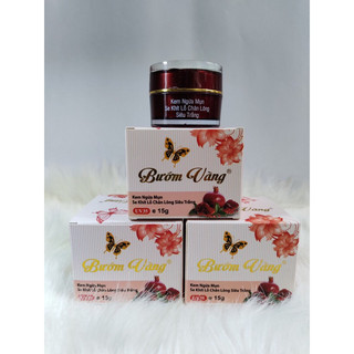 Kem Bướm Vàng Ngừa Mụn Se khít Lỗ Chân Lông Siêu Trắng 15g