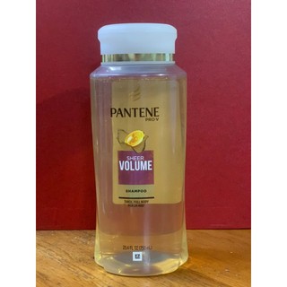 Dầu Gội Giúp Phồng Tóc Pantene Pro-V Sheer Volume Shampoo 355ml/375ml/750ml/900ml (Mỹ)