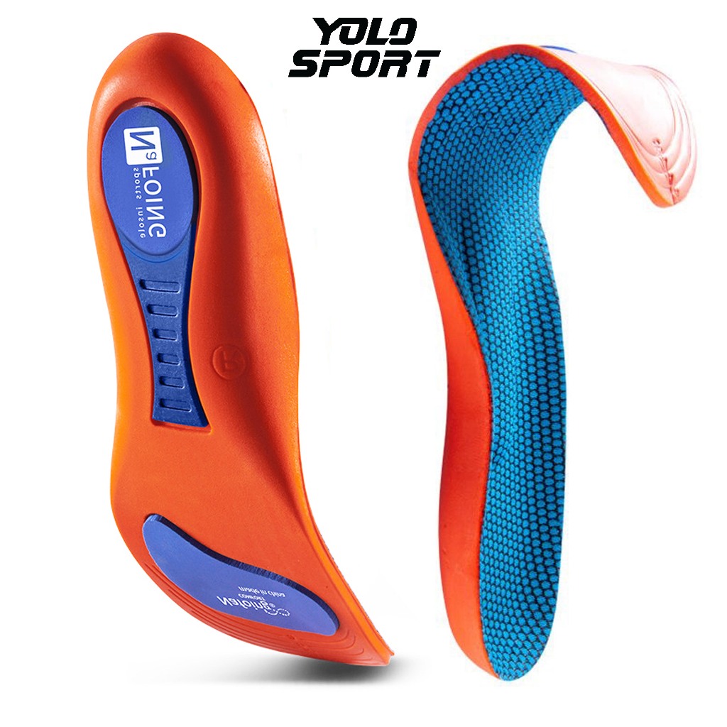 Đế Lót Giày Hấp Thụ Sốc Hỗ Trợ Vòm Chân Siêu Nhẹ Cho Chân Dễ Áp Lực Giảm Sóc Chạy Bộ Chơi Thể Thao Vận Động Thoáng Khí