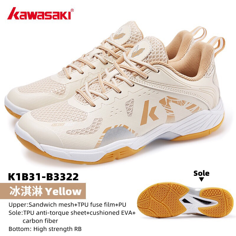 Giày Cầu Lông Kawasaki K1B30-B3322 size 37