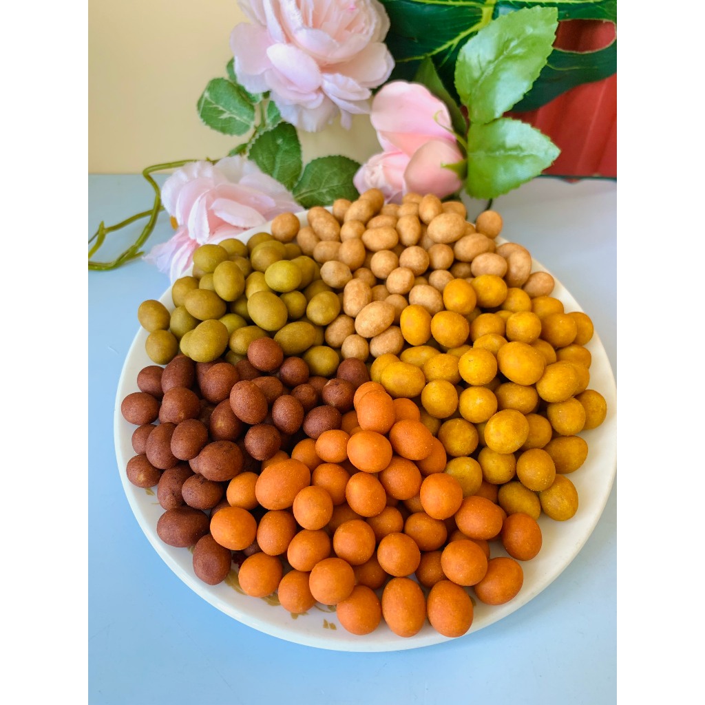 500Gr Đậu Phộng Cốt Dừa Mix 5 Vị _ Bò đội nón Shop