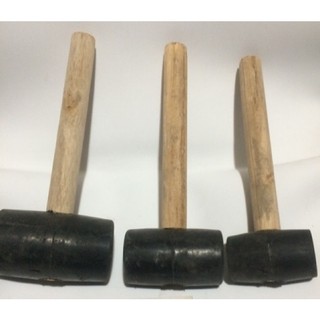 Búa Cao Su Cán Gỗ Như Hình (Hàng Tốt)