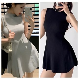 đầm body ngắn tay xẻ tà alohashop91