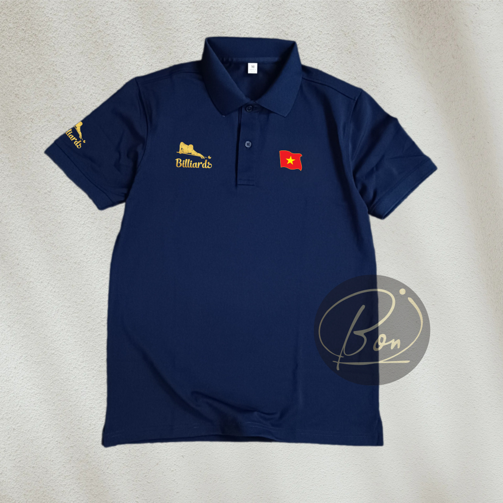 ÁO THUN POLO BILLIARDS - ÁO BIDA HCM - Bonshop94