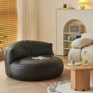 Ghế Lười tatami Ghế Sofa hình bán nguyệt  sofa Faux da giải trí túi đậu Trang Trí Ban Công / Phòng Khách / Phòng Ngủ