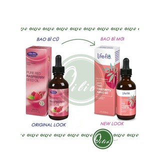 Dầu hạt mâm xôi đỏ LIFE-FLO PURE RED RASPBERRY SEED OIL hỗ trợ chống nắng, chống lão hoá