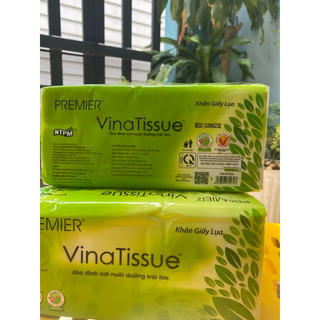 Khăn giấy lụa Vinatissue 180 tờ