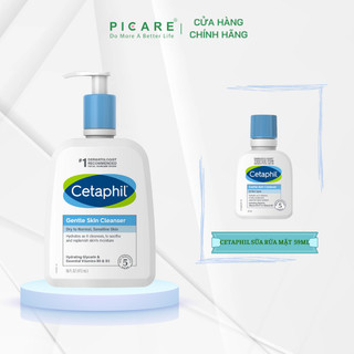 Sữa rửa mặt Cetaphil dịu nhẹ cho mọi loại da Cetaphil Gentle Skin Cleanser 500ml