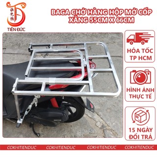 Baga chở hàng hộp mở cốp xăng 55x66cm