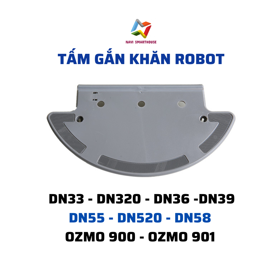 Phụ kiện robot hút bụi lau nhà Deebot dn33, dn39, dn320, dn36, dn55, dn520 gắn giẻ