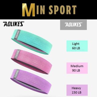 Dây đàn hồi kháng lực tập mông miniband aolikes al3604 cao cấp