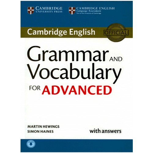 CAM GRAMMAR AND VOCABULARY FOR ADVANCED