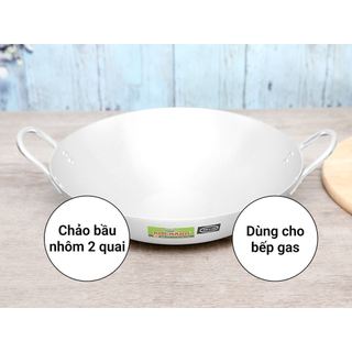 Chảo Nhôm 2 Quai, Chảo Nhôm Kim Hằng Size 22,26,30,34,36,38Cm Mta-Mart, Dày Dặn, Chịu Nhiệt, Dễ Vệ Sinh