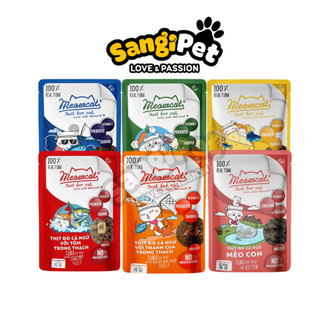 Pate mèo MEOWCAT gói 70g, pate cho mèo con, mèo trưởng thành đa dạng hương vị (9 vị)