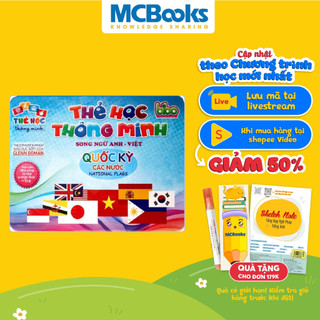 Flashcards - Giáo Dục Sớm Thẻ Thông Minh Theo Phương Pháp Của Glenn Doman - Cờ Các Nước