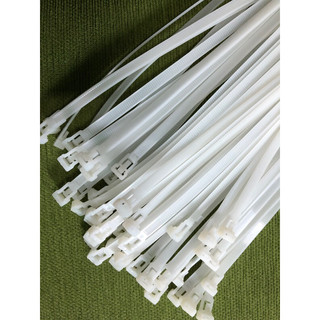Set 10 sợi Dây rút tháo mở được tái sử dụng nhiều lần♻ kích thước 8x300 màu trắng ngà