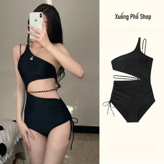 (Size Nhỏ-CHẤT ĐẸP) Đồ bơi, Bikini liền thân khoét eo, Đồ bơi nữ liền thân mặc đi bơi đi biển #381