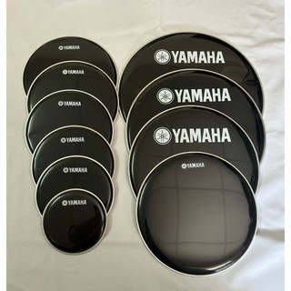 Mặt trống yamaha đen 8,10,11,12,13,14,15,16,18,20,22inch