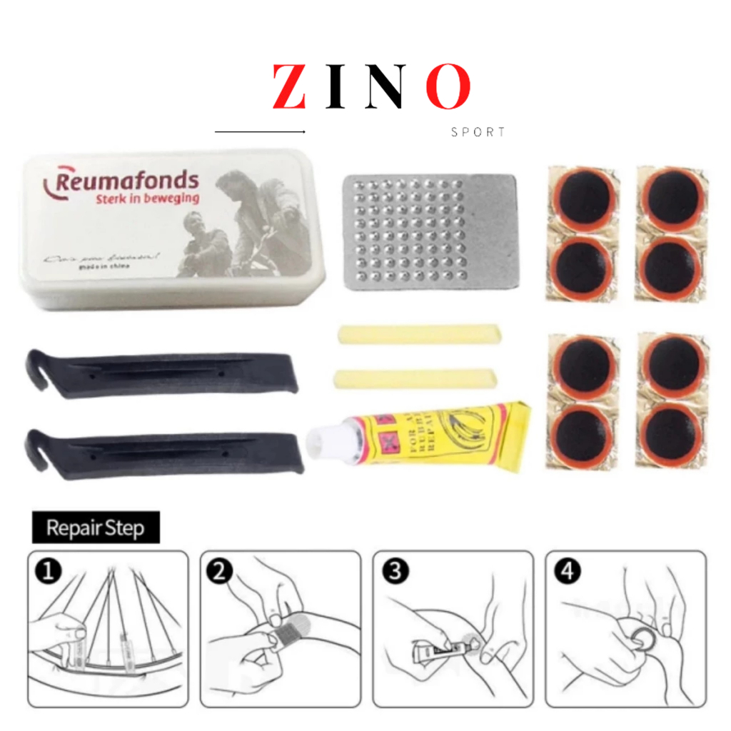 Hộp dụng cụ vá săm xe đạp đầy đủ chi tiết, bộ vá săm xe đạp mini bỏ túi