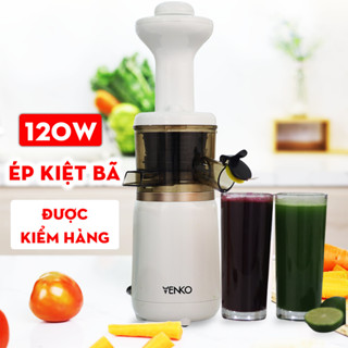 [CHÍNH HÃNG] Máy Ép Chậm Venko VS-M150, Ép Trái Cây, Rau Củ Kiệt Bã 97%, Làm Kem, Làm Sữa Hạy, Kèm Cốc Đựng và Chổi