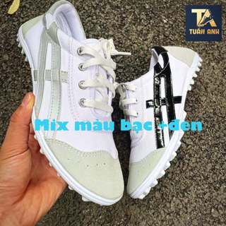 Giày Bata đế TF bata siêu phủi, Giày bóng đá, đá bóng- Tặng tất và dây phối màu