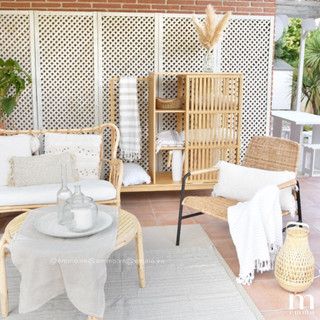 THẢM VẢI COTTON I_K:E:A CHÍNH HÃNG – TIPHEDE (180x120) - (TẶNG KÈM TẤM LÓT CHỐNG TRƯỢT)