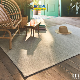 THẢM VẢI COTTON I_K:E:A CHÍNH HÃNG – TIPHEDE (180x120) - (TẶNG KÈM TẤM LÓT CHỐNG TRƯỢT)
