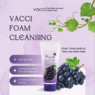 Bộ sưu tập sữa rửa mặt VACCI sẽ giúp tài khí của bạn toả sáng 180 ml