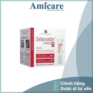  Seboradin Serum Tế Bào Gốc Hỗ Trợ Giảm Rụng Tóc & Kích Thích Mọc Tóc FITOCELL Serum - Hộp 7 Tuýp x 6G