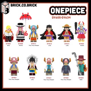 One Piece Đồ chơi Lắp ráp Nhân vật Luffy Sabo Yamato Mới Mô hình Sanji Tony Tony Chopper DY605-DY635