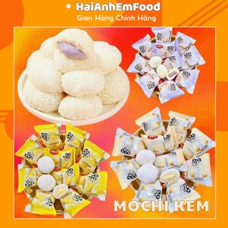 Bánh mochi kem sữa vị sầu riêng/ khoai môn/ đậu nành, bánh mochi phủ dừa, bánh mochi đài loan kem lạnh