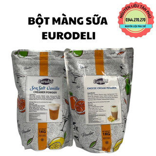 Bột màng sữa Eurodeli hương Phô mai, Muối biển -