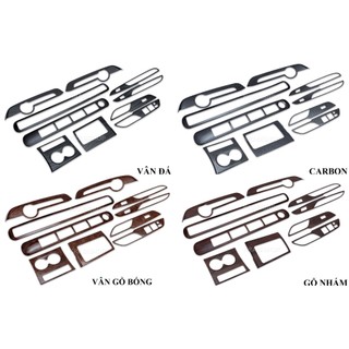 Ốp nội thất xpander xpander cross 2018-2022 vân đá, vân gỗ, carbon nhựa abs