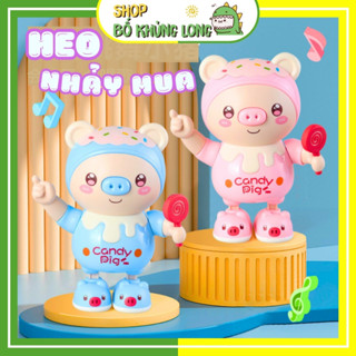  Đồ Chơi Nhảy Múa Heo Nhảy Múa Cầm Kẹo Lắc Lư Heo Biết Nhảy Thỏ Nhảy Múa Đồ Chơi Cho Trẻ Sơ Sinh - BỐ KHỦNG LONG 