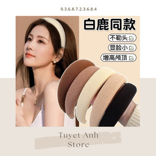 Bờm tóc vải, băng đô vintage phong cách thanh lịch