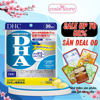Viên Uống Bổ Não DHC Nhật Bản Bổ Sung DHA 30 Ngày Dùng