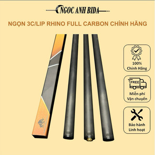 Ngọn full carbon chuyên Lip Rhino