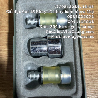 Cối Dập Cúc Nhựa Cỡ T5 T3 Dập Tay  #120802 Kam có đệm silicon giữ cúc tăng năng suất dễ làm